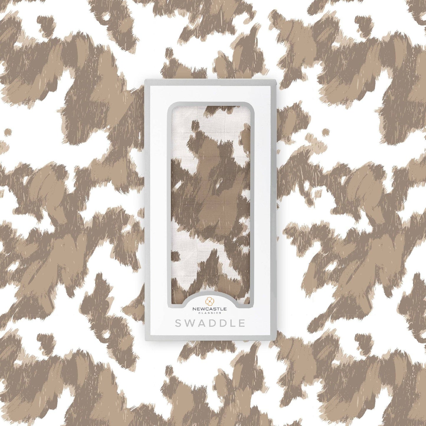 Cowhide Bamboo Swaddle