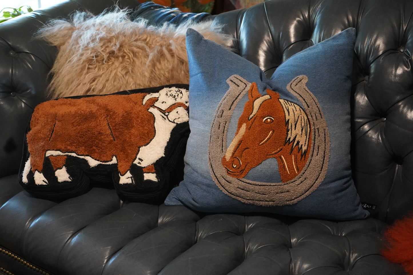 Denim Darlin' Pillow Cover