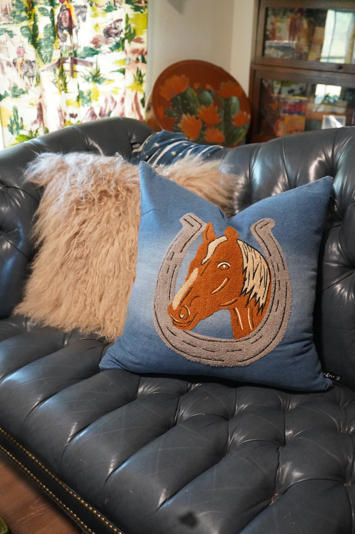 Denim Darlin' Pillow Cover