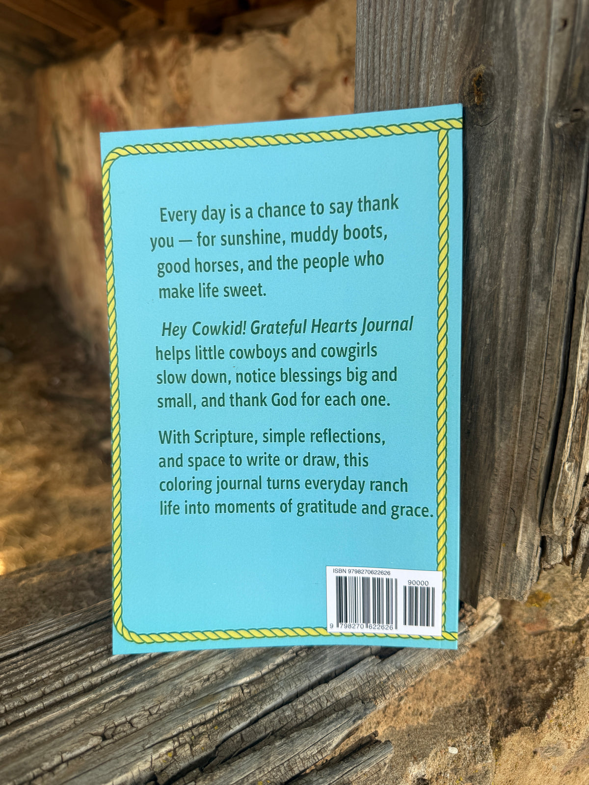 Hey Cowkid! Grateful Hearts Journal