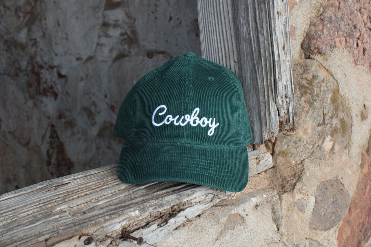 Cowboy Corduroy Cap