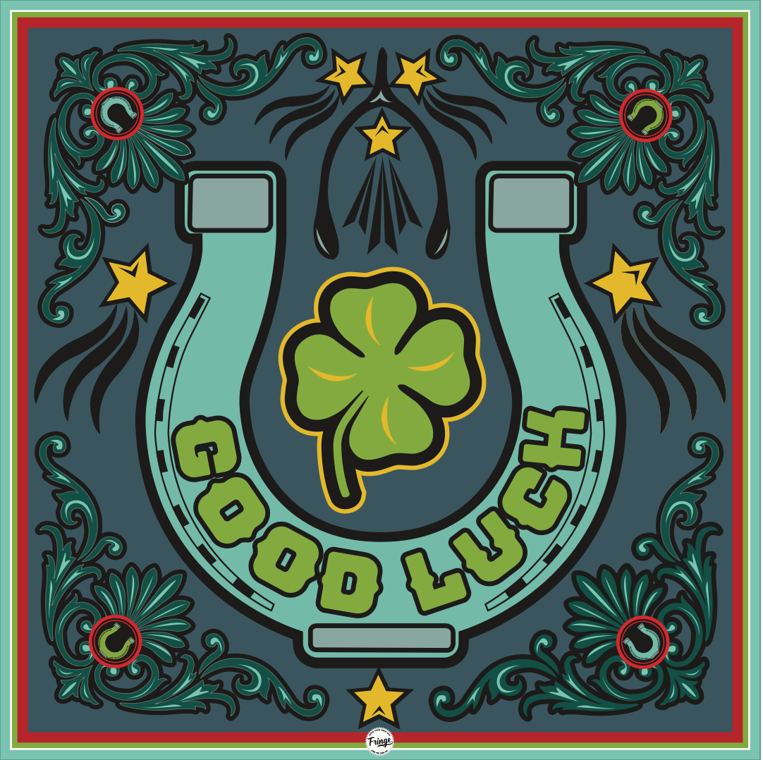 Lucky Horseshoe Bandana