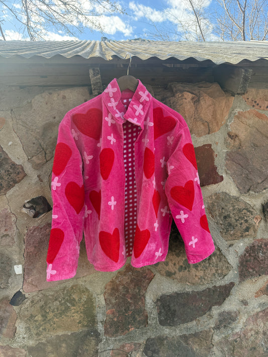 Lover Girl Velvet Jacket