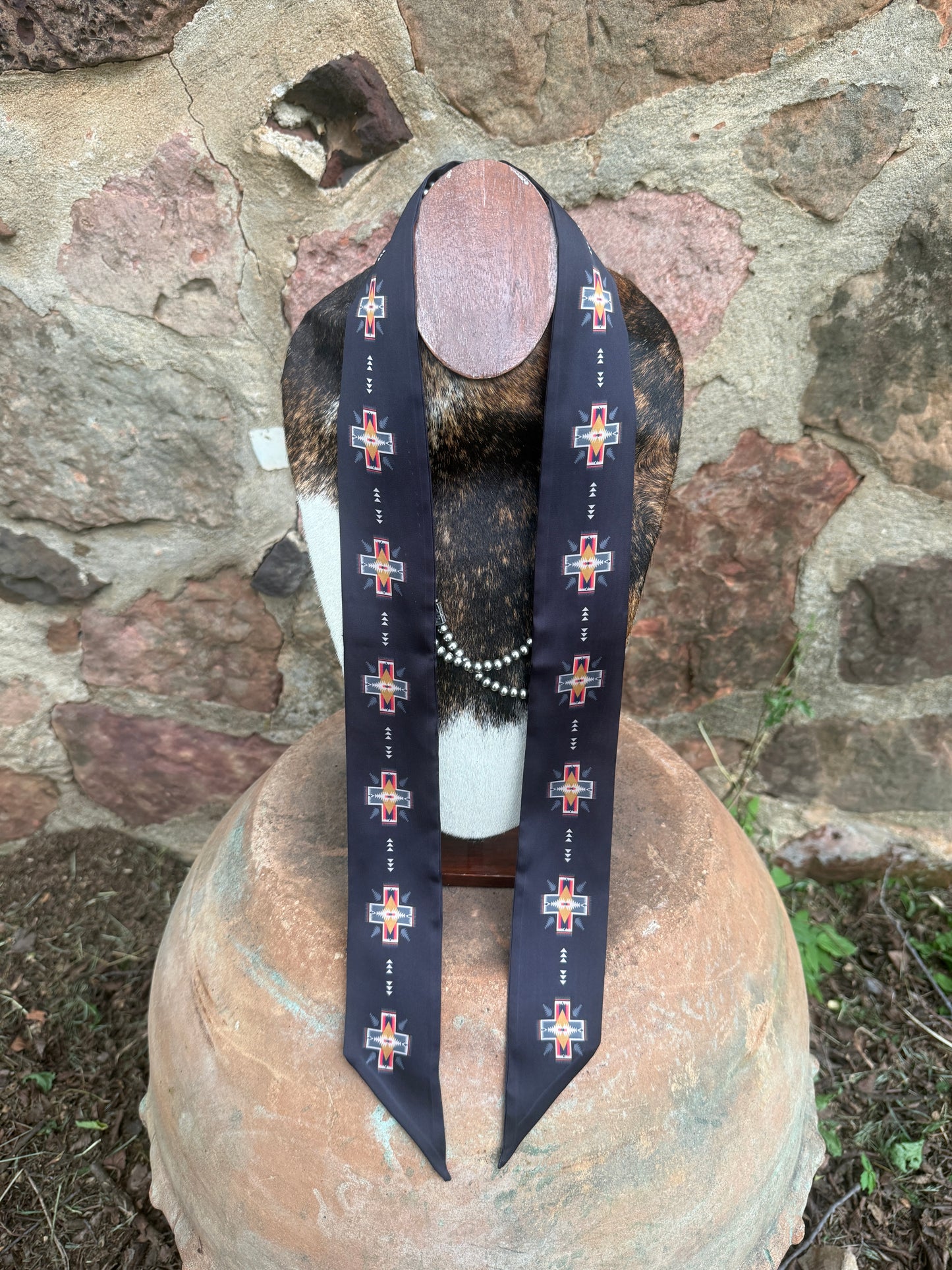 Southwest print scarf