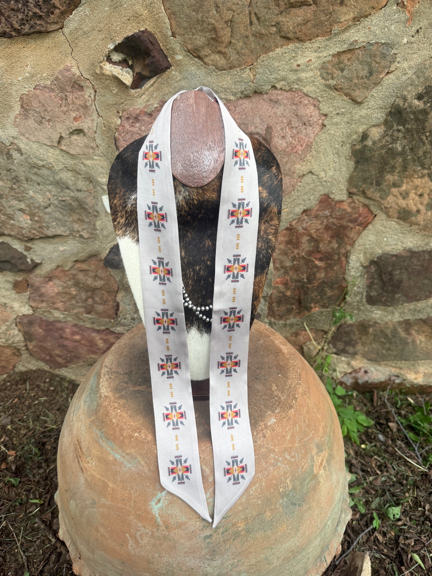 Southwest print scarf