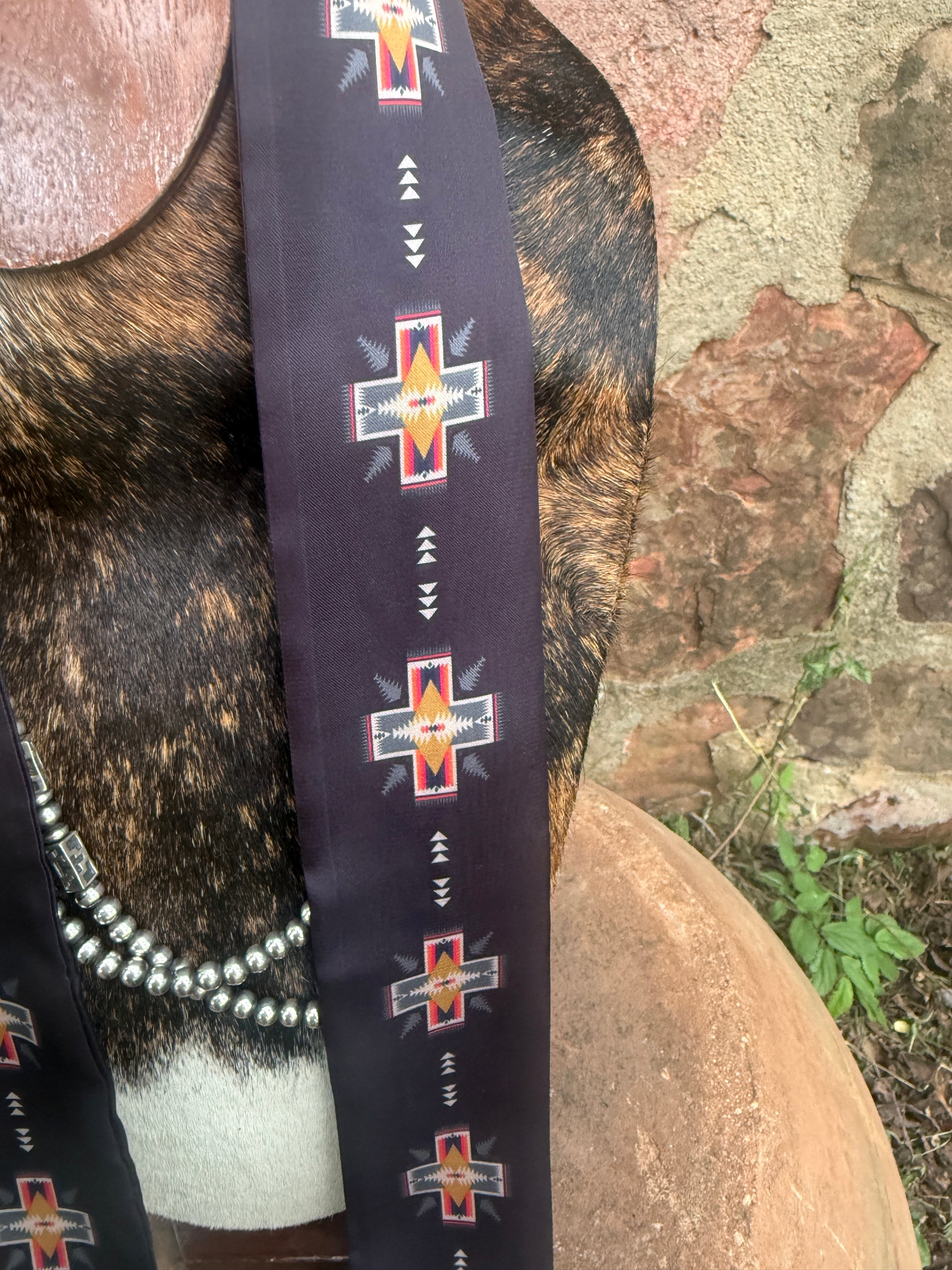 Southwest print scarf