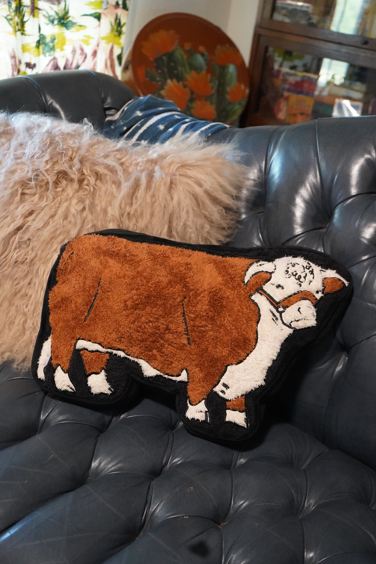 Cattle Talk Pillow