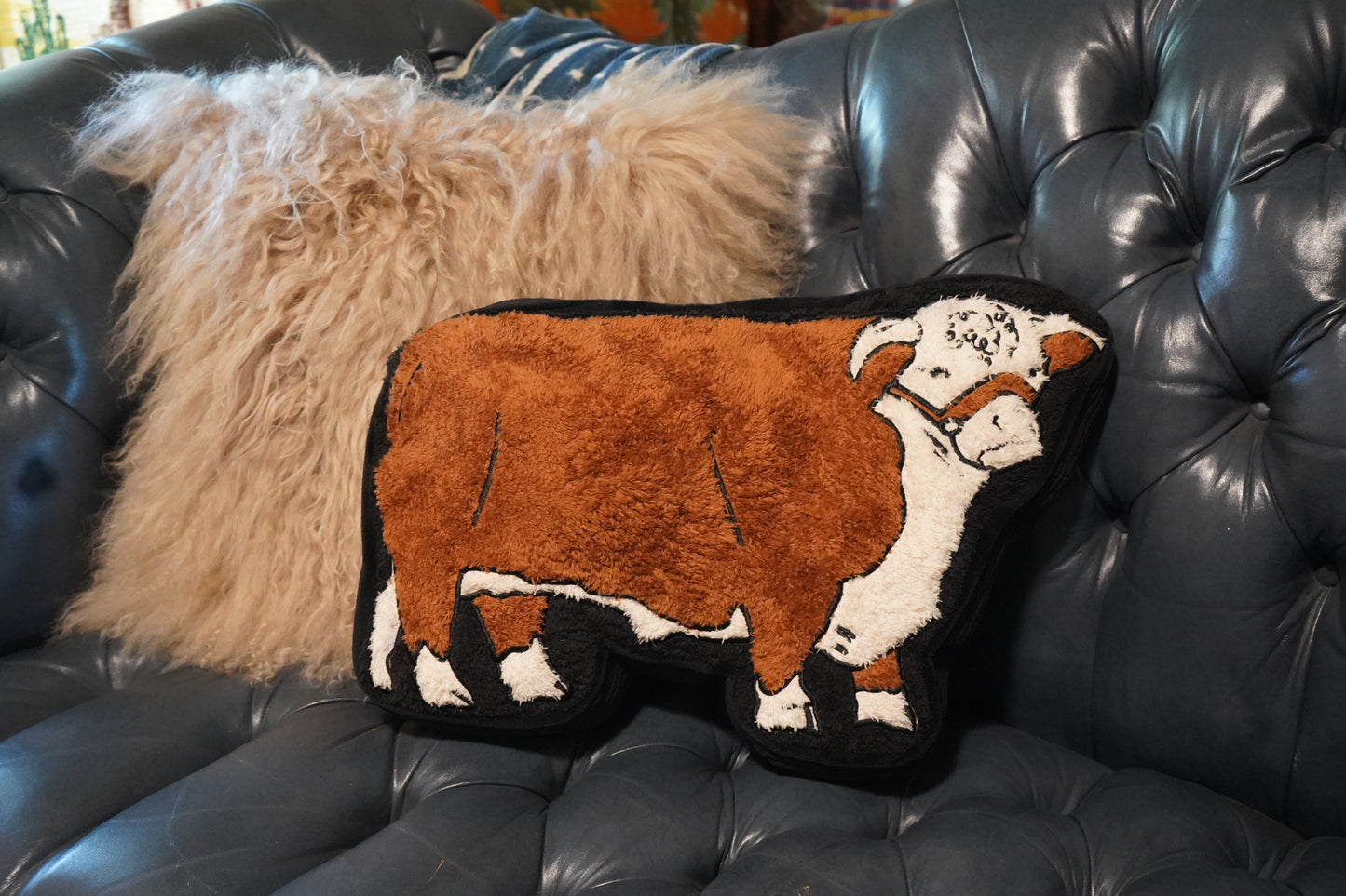 Cattle Talk Pillow