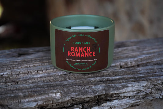 Ranch Romance Wood Wick Candle 6 oz