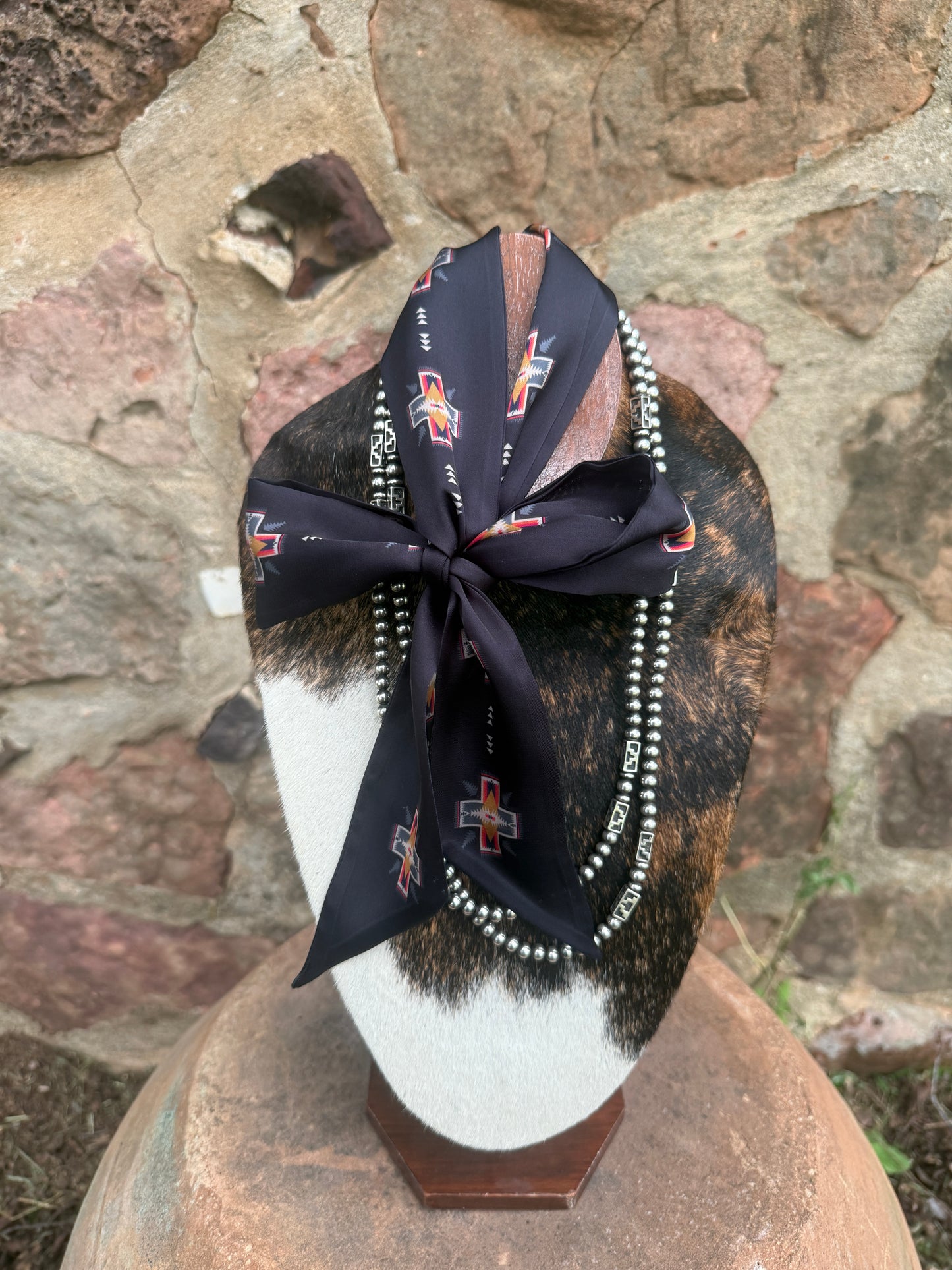 Southwest print scarf