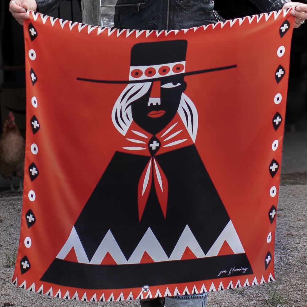 Wide Brim Wild Rag