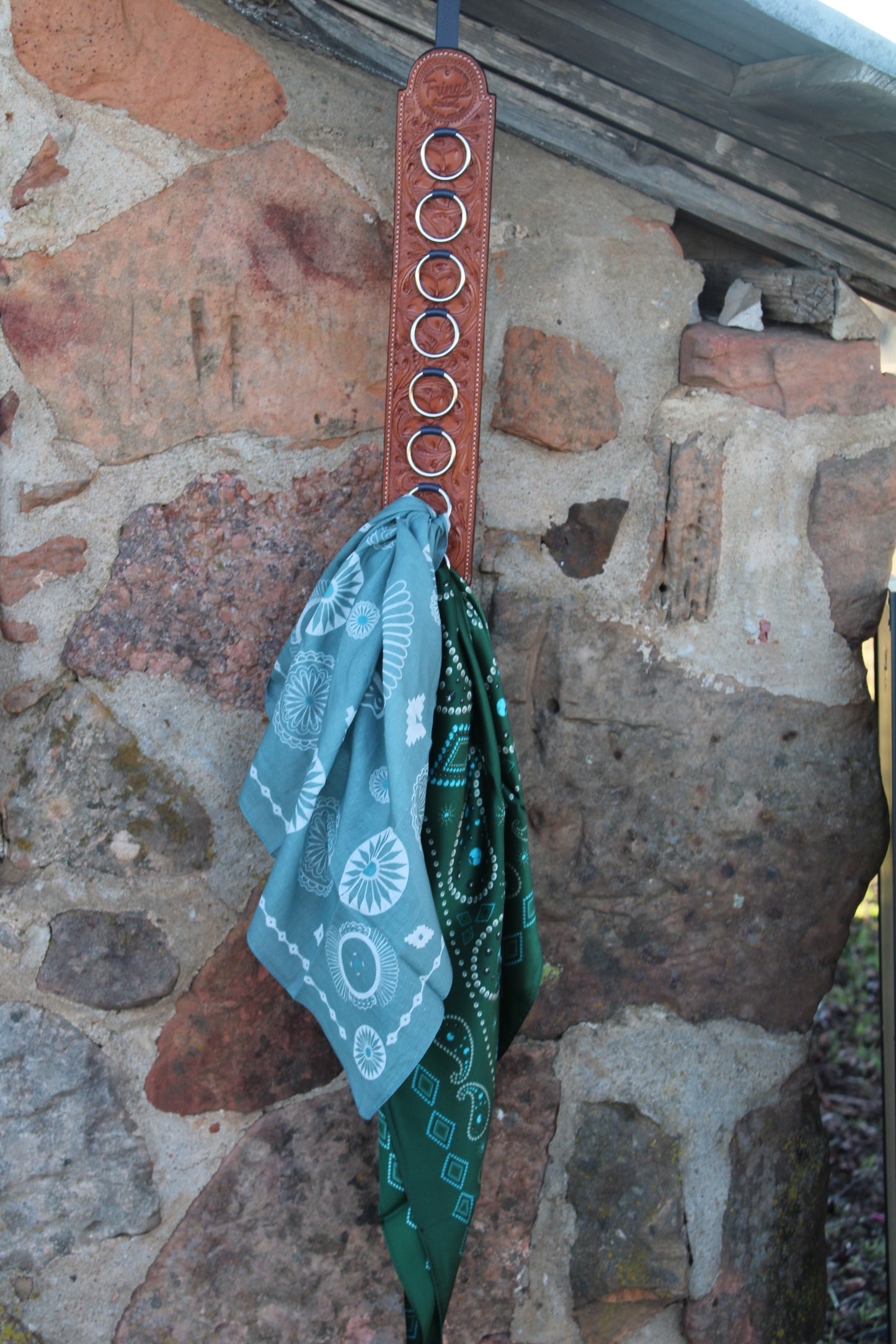 Leather Wild Rag Hanger