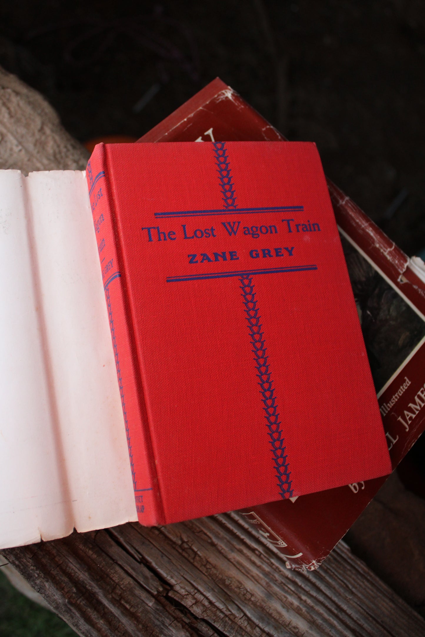 The Lost Wagon Train by Zane Grey 1936