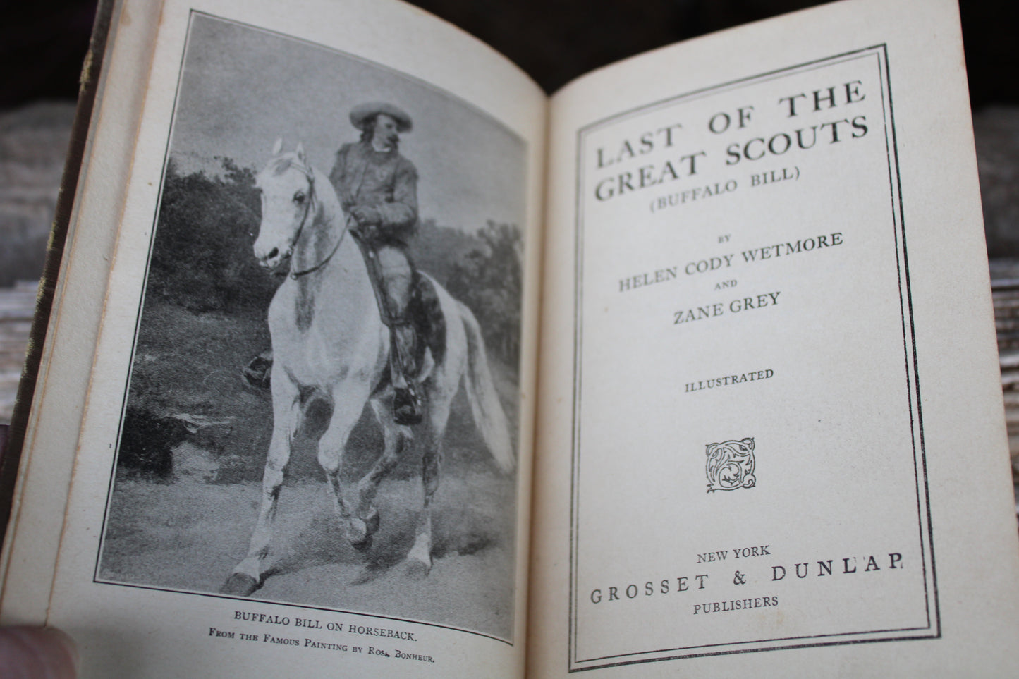 Last of the Great Scouts by Zane Grey 1918