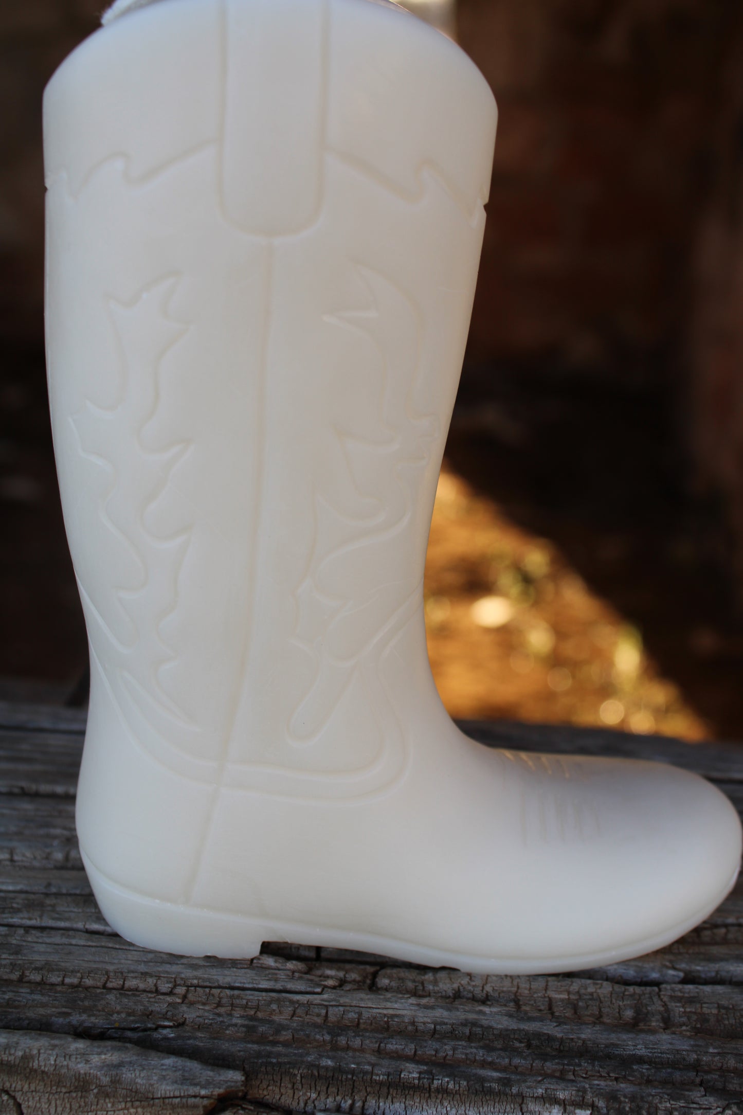 Cowboy Boot Candle