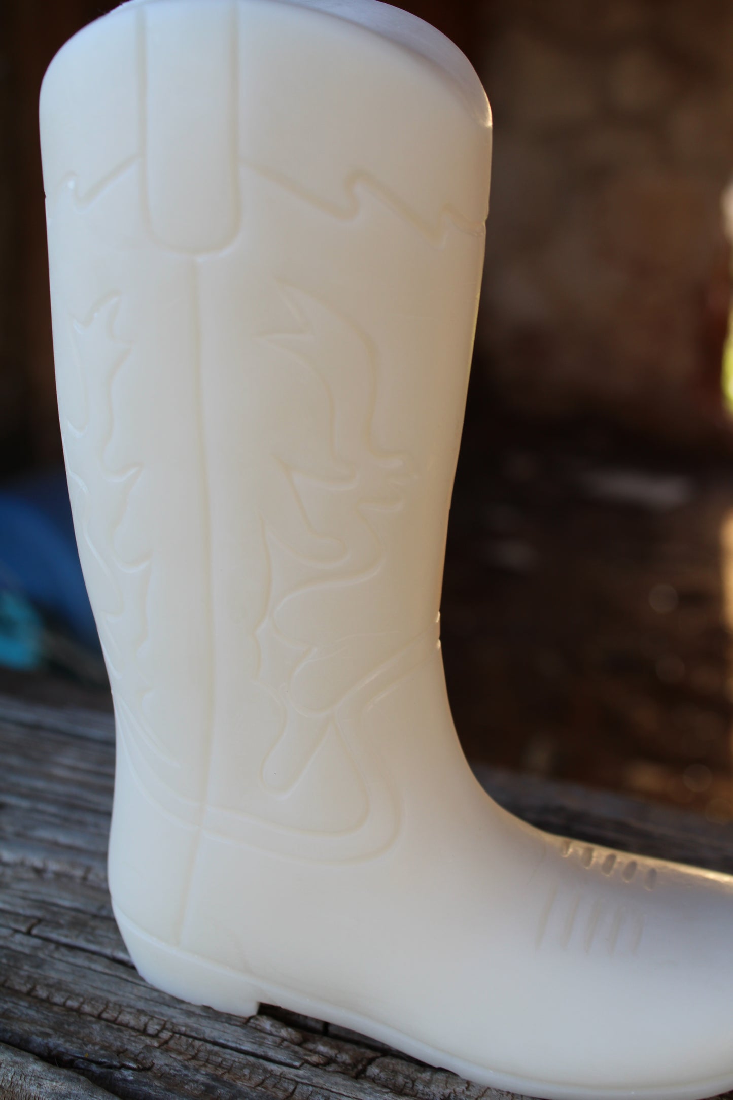 Cowboy Boot Candle