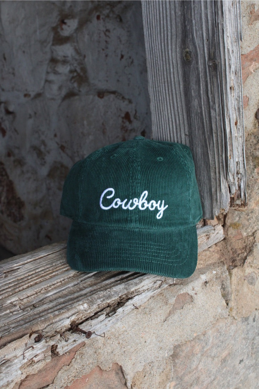 Cowboy Corduroy Cap