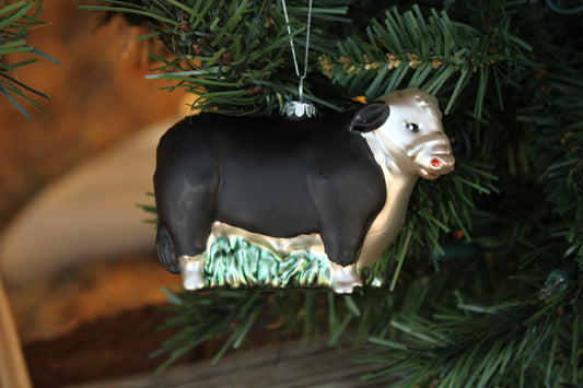 Baldie Bull Ornament