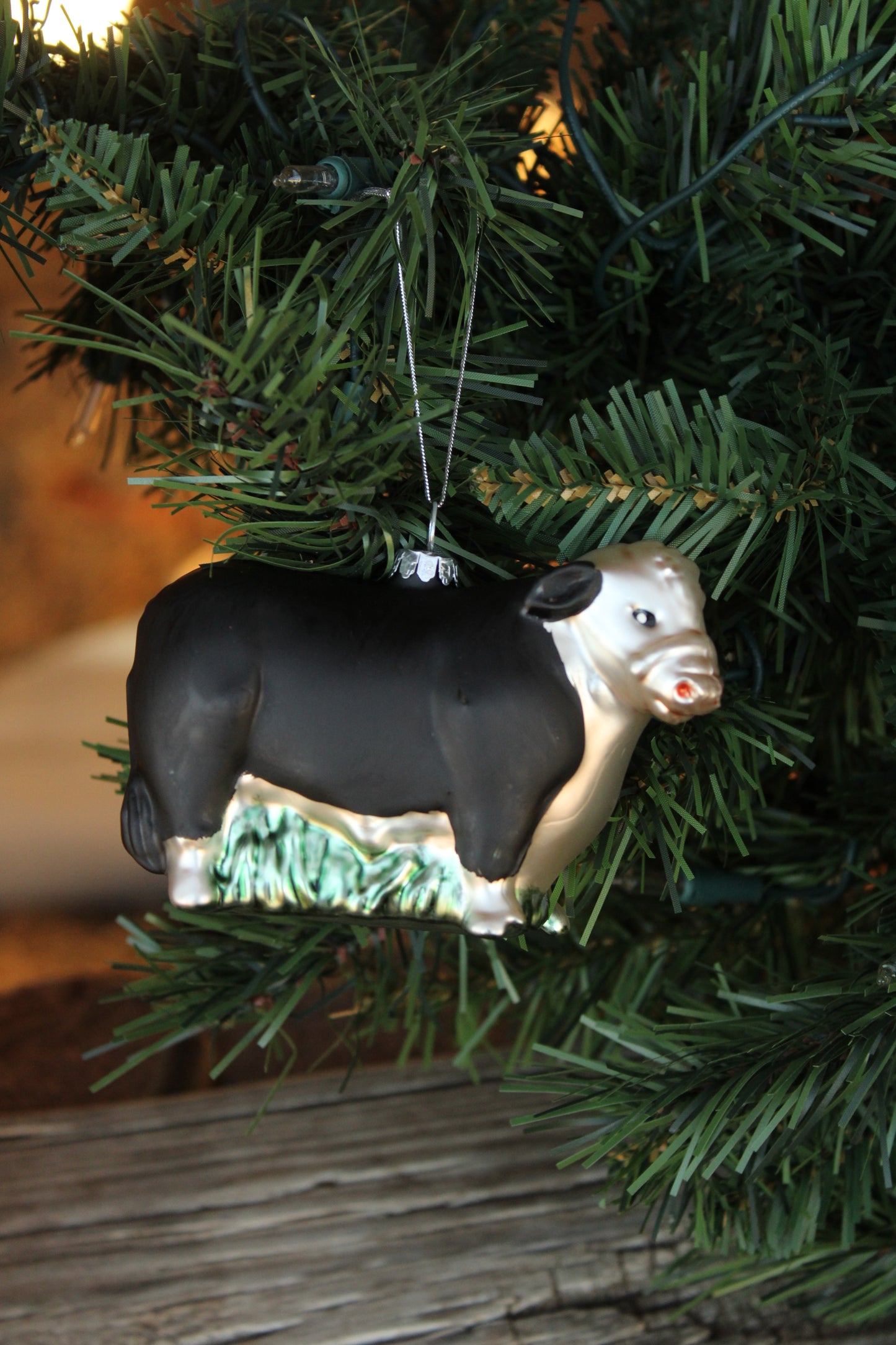 Baldie Bull Ornament