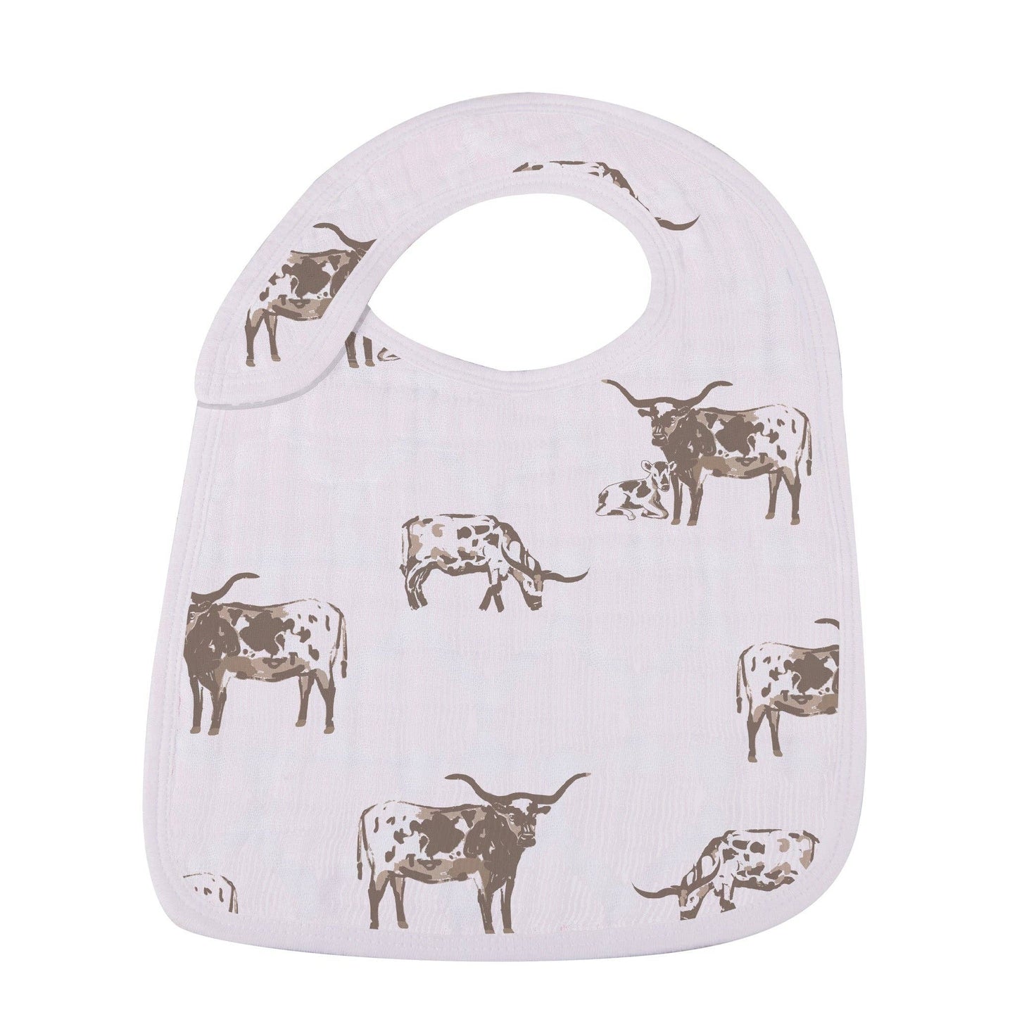 Forever Cowboys & Cowgirls Snap Bibs