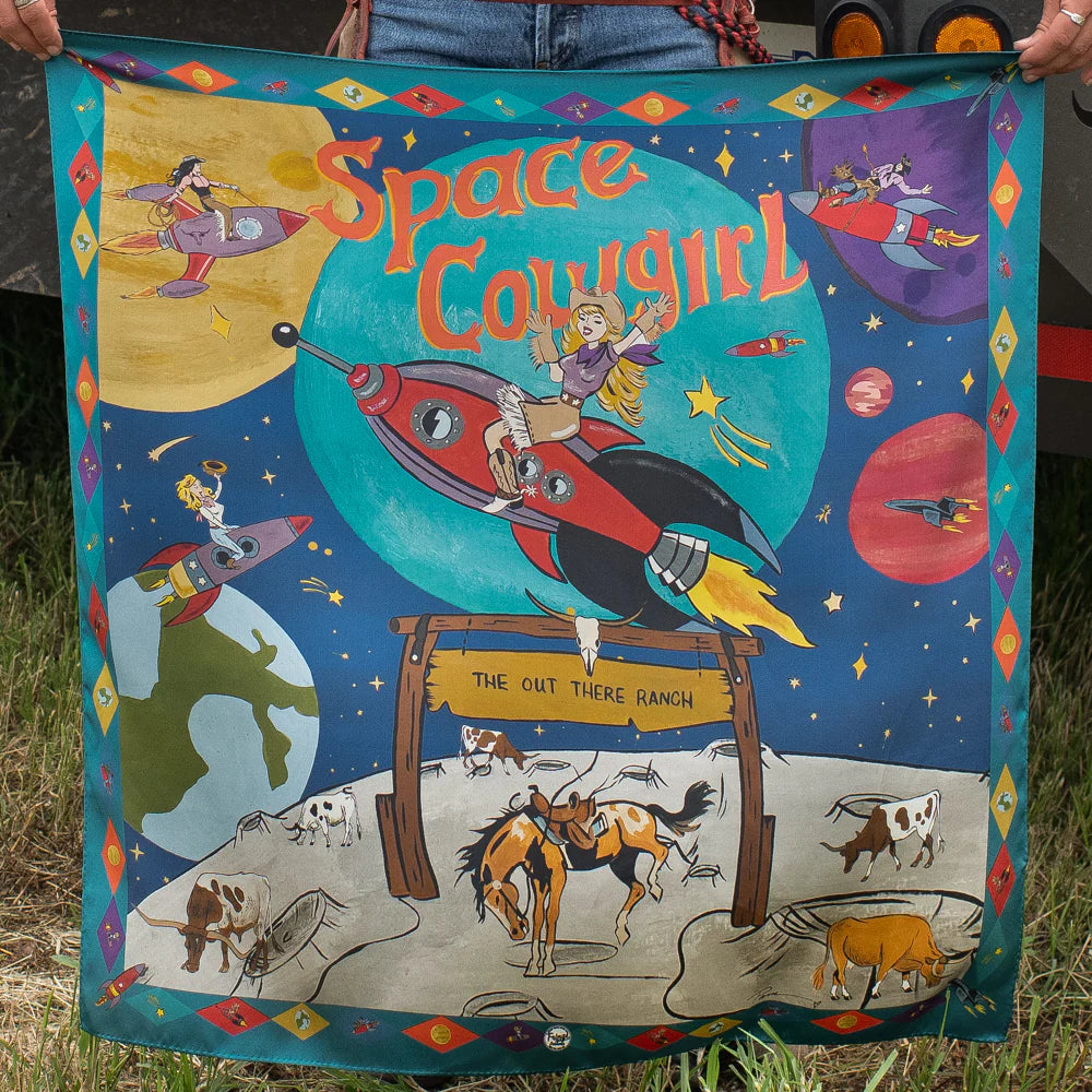 Space Cowgirl Wild Rag
